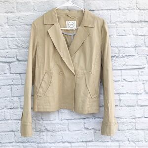 1901 Beige Double Breasted Blazer Jacket XS